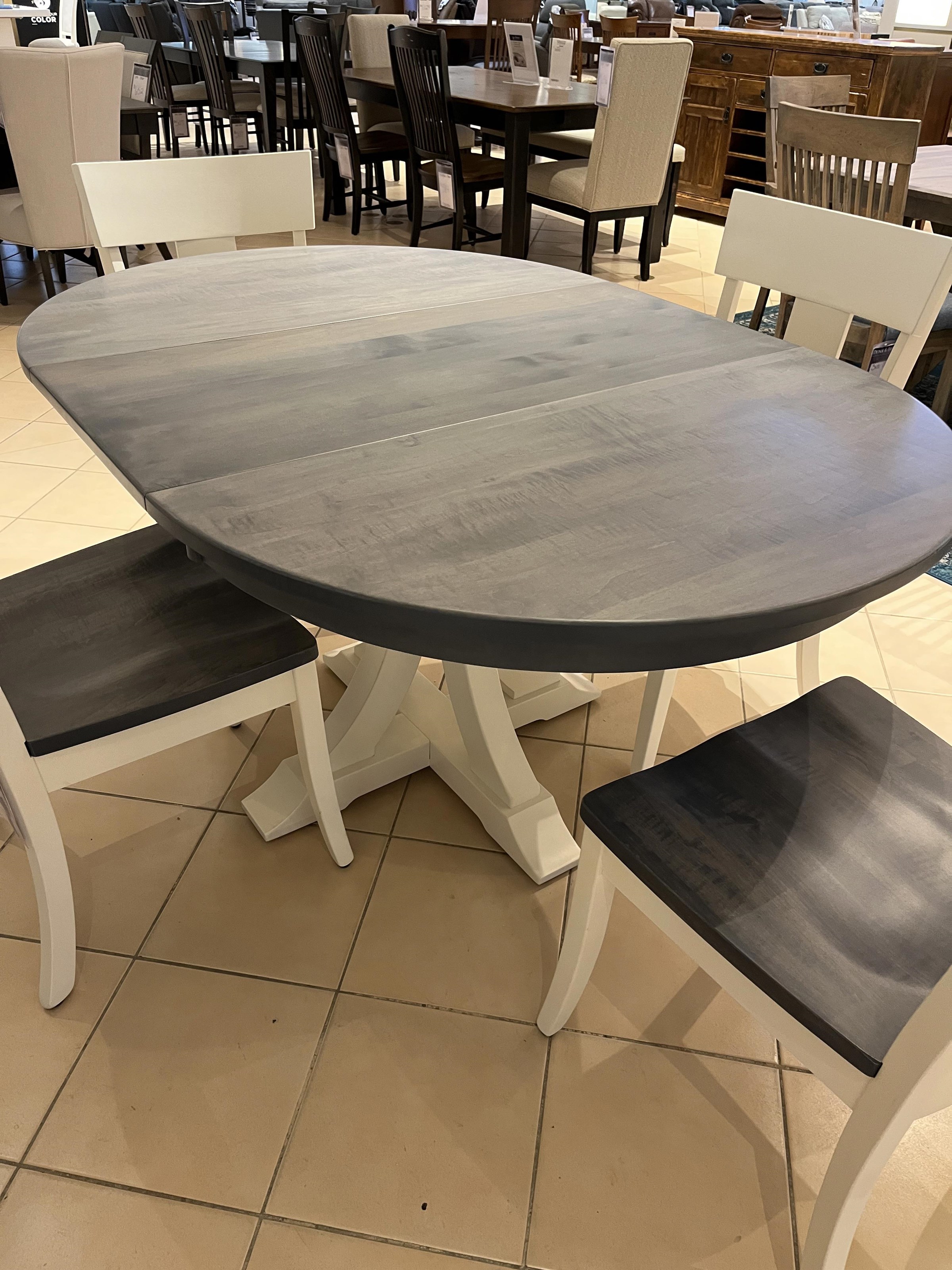 Yutzy Urban Collection Dining Room 1376566 Round Dining Table Dunk & Bright Furniture